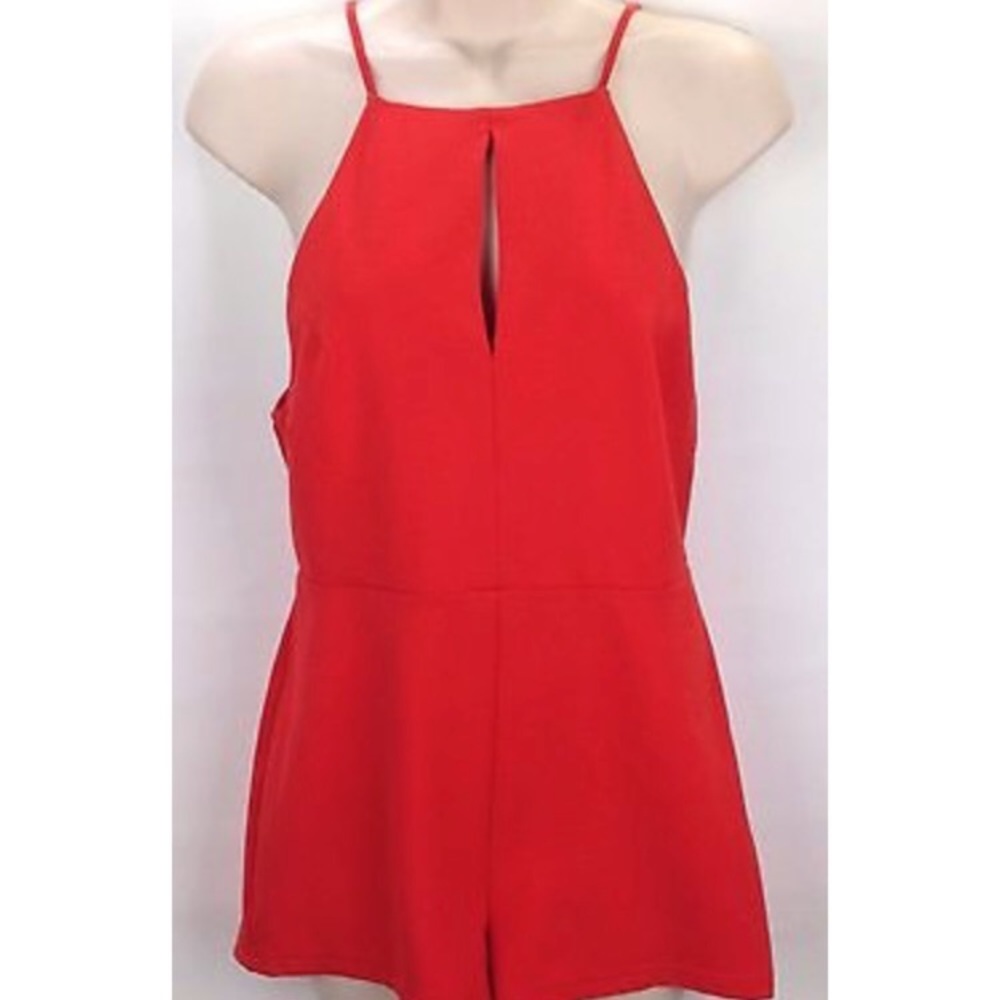 Red romper